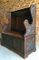 Victorian Box Settle in Solid Oak, 1890s 1