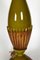Large Green and Gold Ceramic Lamps, 1970s, Set of 2, Image 4