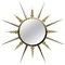 Espejo en forma de sol de cristal de Murano, Imagen 1
