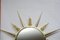 Vintage Murano Glass Sunburst Mirror 3