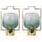 Murano Glass Table Lamps, 1980s, Set of 2 1