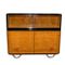 Bauhaus Bohemian Oak & Walnut Veneer Display Cabinet, 1930s 4