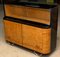 Bauhaus Bohemian Oak & Walnut Veneer Display Cabinet, 1930s 3