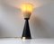 Italian Diablo Table Lamp with Brass Accents, 1960s 3