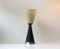 Italian Diablo Table Lamp with Brass Accents, 1960s, Image 1