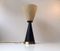 Italian Diablo Table Lamp with Brass Accents, 1960s, Image 4