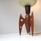 Mid-Century Rocket Shaped Table Lamp in Teak, 1950s, Image 3