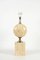 Travertine Table Lamp by Maison Barbier, 1970s, Image 6