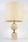 Travertine Table Lamp by Maison Barbier, 1970s 3