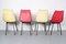 Fiberglass Dining Chairs from KVZ Semily, 1950s, Set of 4 4
