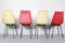 Fiberglass Dining Chairs from KVZ Semily, 1950s, Set of 4 5