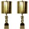 Bronze Lamps by G. Papineau, 1970s, Set of 2, Image 1
