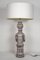 French Queen Table Lamp in Ceramic by André Marchal, 1950s, Image 6