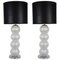 Murano Glass Table Lamps, 1970s, Set of 2, Image 1