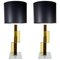 Vintage Murano Glass Table Lamp Bases, Set of 2, Image 1
