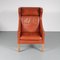 Mid-Century Danish Wingback Chair by Børge Mogensen for Fredericia, 1960s, Image 3