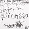 Póster litográfico vintage "Pinturas de Picasso" de Picasso, 1960, Imagen 9