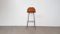 Les Arcs Leather & Metal Bar Stool by Charlotte Perriand, 1960s, Image 6