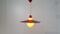 Metal & Glass Pendant Light by Louis Kalff for Philips, 1950s, Image 5