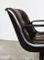 Vintage Leather Executive Swivel Chair by Charles Pollock for Knoll International 8