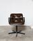 Vintage Leather Executive Swivel Chair by Charles Pollock for Knoll International 2