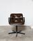 Vintage Leather Executive Swivel Chair by Charles Pollock for Knoll International, Image 2