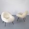 Sheepskin Lounge Chairs by Fritz Neth, 1960s, Set of 2 1