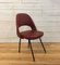 Chaise de Conférence Série 71 Rouge par Eero Saarinen pour Knoll, 1950s 1