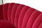 Red Curved Sofa, 1960s, Image 7