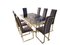 Dining Chairs Attributed to Willy Rizzo, 1975, Set of 8, Immagine 1