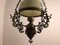 Lámpara colgante vintage de bronce, Imagen 6