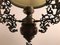 Lámpara colgante vintage de bronce, Imagen 5