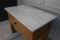 Antique Butcher's Table with Marble Top 8