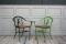 Vintage Garden Chairs with Armrests, Set of 2, Image 1