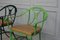 Vintage Garden Chairs with Armrests, Set of 2 6