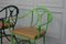Vintage Garden Chairs with Armrests, Set of 2, Image 6
