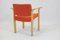 Conference Armchairs by Rud Thygesen & Johnny Sørensen for Magnus Olesen, 1970s, Set of 6, Image 8