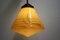 Conical Marble Pendant Light, 1930s 1