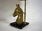 Brass Horse Head Table Lamp, 1970s, Image 10