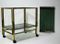 Vintage Brass & Chrome Two Tier Bar Trolley, 1970s, Image 5