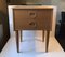 Mid-Century Danish Oak Veneered Nightstand, 1970s, Image 1