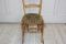 Antique French Chairs with Green Upholstery, Set of 6 8
