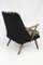 Lounge Chair in Geometric Fabric, 1950s 5