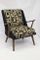 Lounge Chair in Geometric Fabric, 1950s 2
