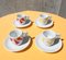 Coffee Cups & Saucers by Arnaldo Pomodoro for IPA, 1990s, Set of 8 1