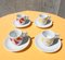 Tasses à Café et Soucoupes par Arnaldo Pomodoro pour IPA, 1990s, Set de 8 1