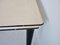 Turin Series Cream-Colored Leatherette Dining Table by Umberto Mascagni, 1950s 8