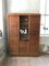 Wooden Tambour Filing Cabinet, 1950s 8