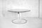 Mesa de comedor grande redonda de vidrio de Milo Baughman, años 70, Imagen 8