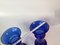 Cobalt Blue Glass Vases by Michael E. Bang for Holmegaard, 1980s, Set of 2 5